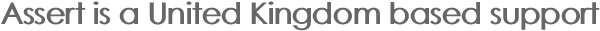 Assert is a United Kingdom based support 